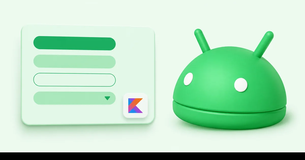 Android Studio yeni proje oluşturma ekranı şablon seçimi ve Kotlin dil seçeneği yeşil temalı