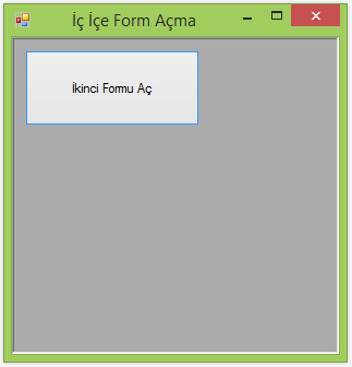  C# Form İçinde Form Açma Resim 1
